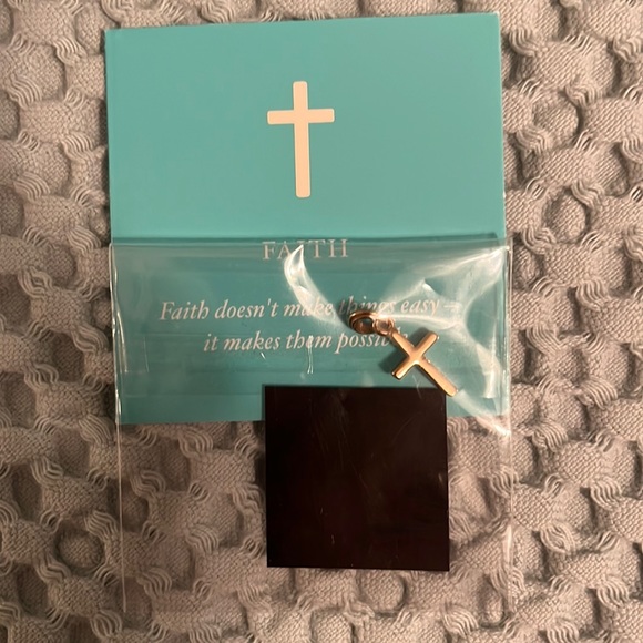 Stella & Dot Jewelry - Stella and Dot Sterling Silver Cross Charm